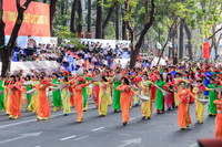 Mãn nhãn lễ tổng duyệt diễu binh, diễu hành kỷ niệm 30/4 ảnh 17 Mãn nhãn lễ tổng duyệt diễu binh, diễu hành kỷ niệm 30/4 ảnh 17
