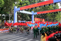 Mãn nhãn lễ tổng duyệt diễu binh, diễu hành kỷ niệm 30/4 ảnh 19 Mãn nhãn lễ tổng duyệt diễu binh, diễu hành kỷ niệm 30/4 ảnh 19