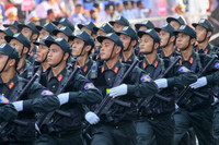 Mãn nhãn lễ tổng duyệt diễu binh, diễu hành kỷ niệm 30/4 ảnh 11 Mãn nhãn lễ tổng duyệt diễu binh, diễu hành kỷ niệm 30/4 ảnh 11