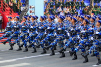 Mãn nhãn lễ tổng duyệt diễu binh, diễu hành kỷ niệm 30/4 ảnh 9 Mãn nhãn lễ tổng duyệt diễu binh, diễu hành kỷ niệm 30/4 ảnh 9