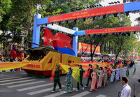 Mãn nhãn lễ tổng duyệt diễu binh, diễu hành kỷ niệm 30/4 ảnh 6 Mãn nhãn lễ tổng duyệt diễu binh, diễu hành kỷ niệm 30/4 ảnh 6