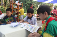 Học sinh hào hứng tham gia Ngày hội đọc sách và giao tiếp tiếng Anh ảnh 3