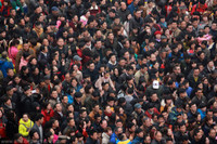 Choáng ngợp với cảnh tượng biển người đi lễ thần tài tại Trung Quốc ảnh 6