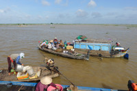 Rộn ràng chợ cá đồng mùa nước nổi ảnh 3