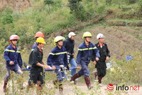 Vụ sập hầm thủy điện: Vừa đào hầm phụ, vừa thực tập sơ cứu công nhân ảnh 2