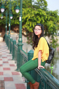 Cô phó chủ nhiệm tình nguyện xinh xắn, năng động ảnh 9 Bách Diệp – Cô phó chủ nhiệm tình nguyện xinh đẹp năng động