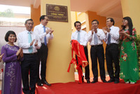 Rạng rỡ nụ cười nơi ngôi trường mới mở ảnh 2