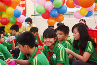 Rạng rỡ nụ cười nơi ngôi trường mới mở ảnh 12