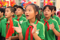 Rạng rỡ nụ cười nơi ngôi trường mới mở ảnh 7