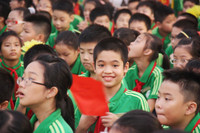 Rạng rỡ nụ cười nơi ngôi trường mới mở ảnh 11