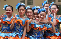 Rạng rỡ nụ cười nơi ngôi trường mới mở ảnh 6