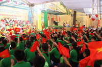 Rạng rỡ nụ cười nơi ngôi trường mới mở ảnh 8