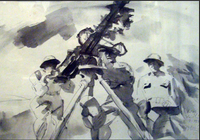 Ký họa thời chiến - di sản nghệ thuật của PGS. Họa sĩ Huy Oánh ảnh 3