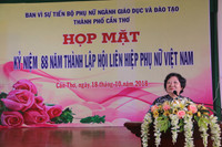 Cần Thơ: Họp mặt nữ cán bộ, viên chức nhiều thế hệ ảnh 6