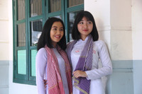 TPHCM: Cô và trò duyên dáng trong tà áo dài ảnh 6