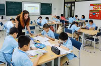 Ngắm ngôi trường đầu tiên của Vinschool tại TP. HCM trong ngày khai giảng ảnh 6