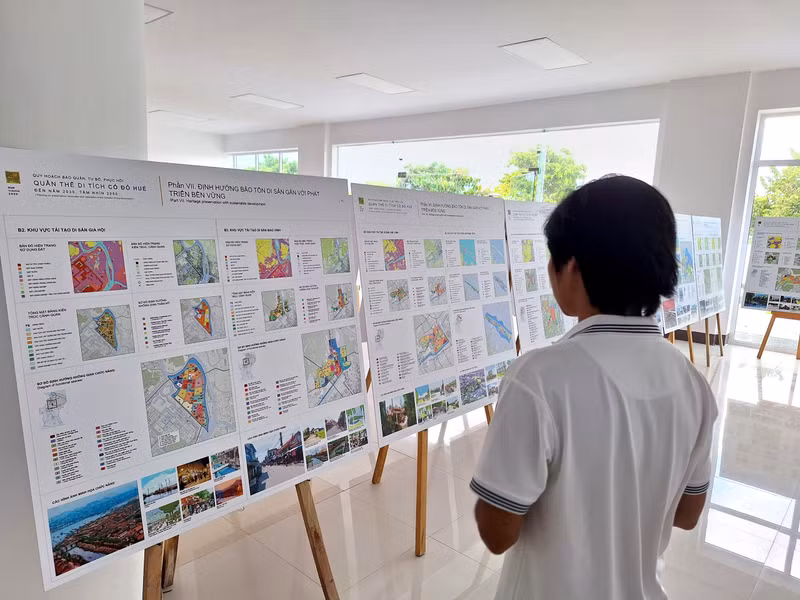 Phạm vi nghiên cứu lập quy hoạch gồm Không gian hình thành, phát triển Cố đô lịch sử, cảnh quan, các địa danh, địa điểm quan hệ mật thiết trong hình thành Quần thể di tích Cố đô Huế. Lấy ý kiến cộng đồng về hồ sơ quy hoạch Quần thể di tích Cố đô Huế