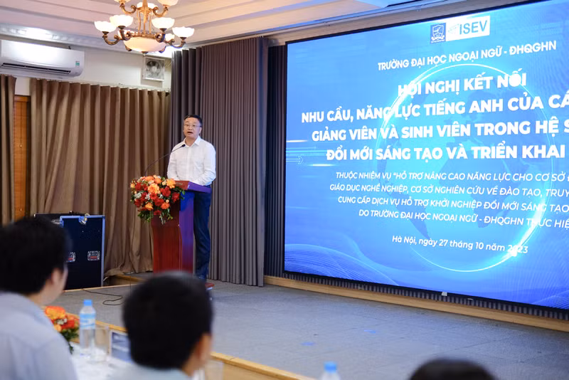 Kết nối nhu cầu, năng lực tiếng Anh của các startup, giảng viên và sinh viên