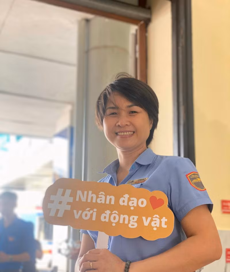 Lan tỏa thông điệp đối xử nhân đạo với động vật 