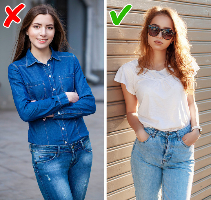 10 sai lầm khi mặc quần jeans biến chị em thành thảm họa thời trang