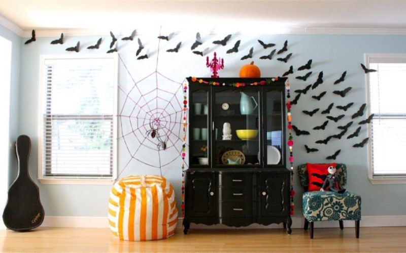 Trang trí nhà cực chất đón Halloween với những vật dụng đơn giản