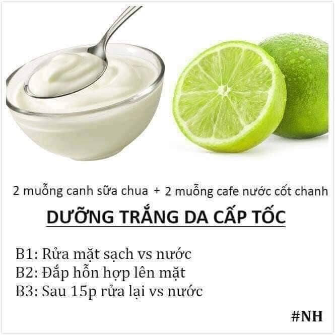 10 công thức làm mặt nạ giúp da trắng mịn từ nguyên liệu có sẵn trong bếp