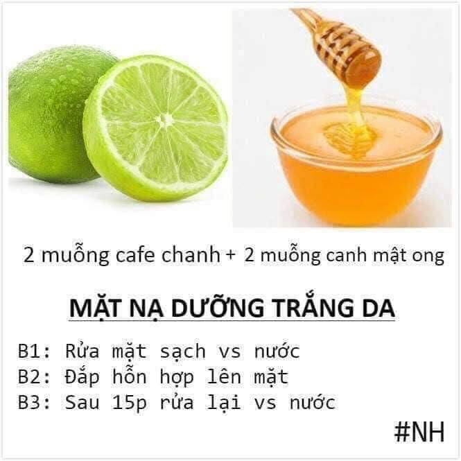 10 công thức làm mặt nạ giúp da trắng mịn từ nguyên liệu có sẵn trong bếp