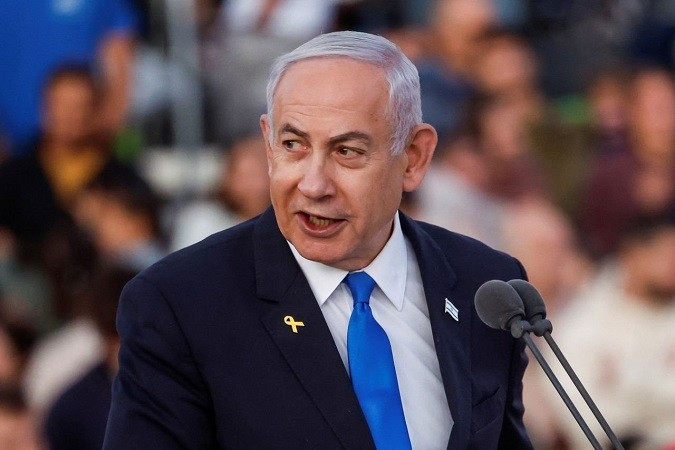 Thủ tướng Israel Benjamin Netanyahu đã ra lệnh "tấn công ngay lập tức và mạnh mẽ" vào tối 28/10, viện dẫn các cuộc tấn công của Hamas vào binh lính Israel vẫn đang chiếm giữ một số khu vực thuộc vùng đất Palestine. thu-tg-israel-1177.jpg