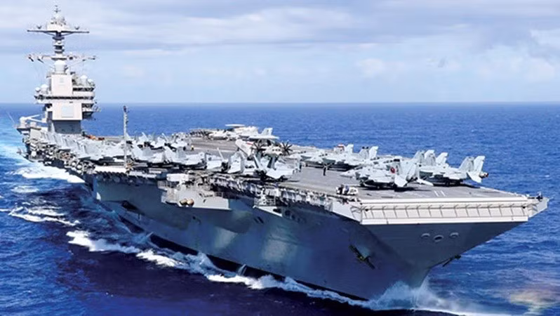 Vào ngày 11/11, nhóm tác chiến tàu sân bay USS Gerald R. Ford đã đến khu vực Caribe để thực hiện chiến dịch chống lại "những kẻ khủng bố ma túy" bị cáo buộc có liên hệ với chính quyền Tổng thống Venezuela Nicolas Maduro. cang-3.jpg