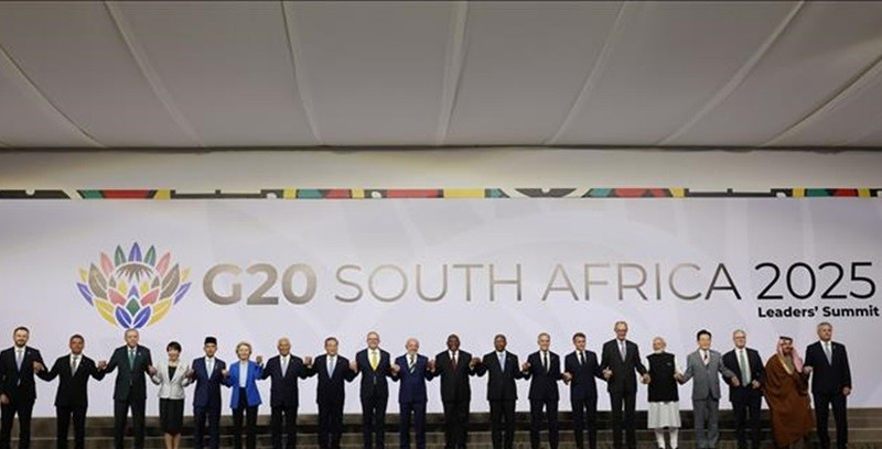 Hội nghị thượng đỉnh các nhà lãnh đạo đại diện cho các nền kinh tế phát triển và mới nổi hàng đầu thế giới (G20) diễn ra tại Johannesburg, Nam Phi vào ngày 22-23/11. 20-25.jpg