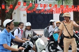 CSGT xử lý vi phạm TTATGT.