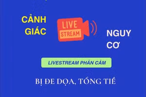 Lên mạng 'livestream phóng khoáng', cô gái trẻ bị tống tiền