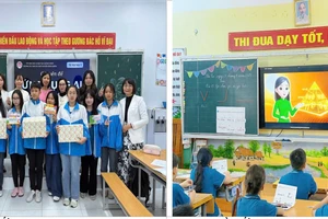 Trường Nguyễn Bỉnh Khiêm tổ chức nhiều chuyên đề nâng cao chất lượng dạy và học.