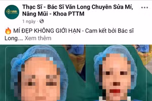 Hà Nội: Thẩm mỹ Lani hoạt động không phép