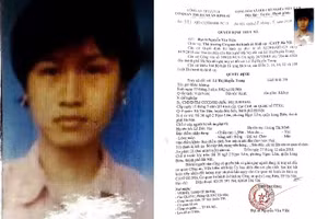 Ảnh: Quyết định truy nã Lê Thị Huyền Trang.