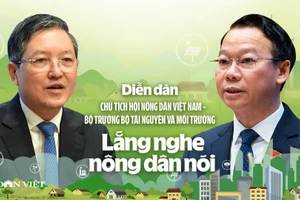 Trao đổi cởi mở, thẳng thắn tại diễn đàn ‘Lắng nghe nông dân nói'