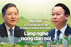 Trao đổi cởi mở, thẳng thắn tại diễn đàn ‘Lắng nghe nông dân nói'