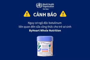Cảnh báo ngộ độc botulinum.