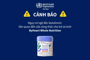 Cảnh báo ngộ độc botulinum.