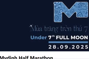 Giải chạy Mỹ Đình Half Marathon 2025.