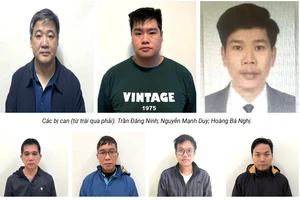 Các bị can bị khởi tố về tội nhận hối lộ (Ảnh BCA).