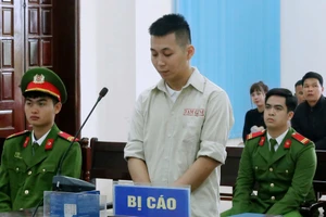 Nguyễn Văn Hạnh tại phiên tòa.(Ảnh: Chí Dũng).