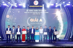 36 tác phẩm xuất sắc đoạt Giải báo chí Tài nguyên và Môi trường