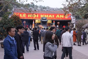 Lễ khai ấn Đền Trần Xuân Ất Tỵ năm 2025 tổ chức từ ngày 8 - 13/2 (tức từ ngày 11 - 16 tháng Giêng).