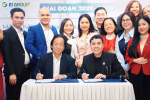 Lễ ký kết thỏa thuận hợp tác.