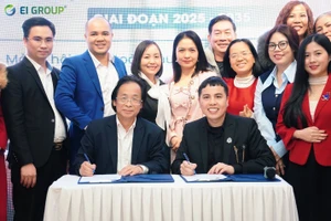 Lễ ký kết thỏa thuận hợp tác.