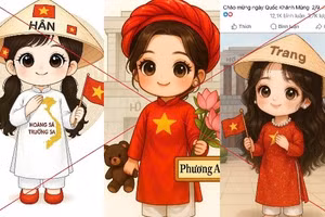 Hình ảnh do AI tạo ra không chính xác.