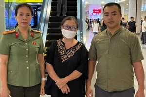 Nghi phạm Nguyễn Thị Kim Oanh.
