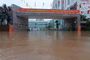 Hà Nội phát lệnh báo động lũ trên 4 sông