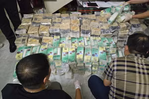 Triệt phá đường dây ma túy xuyên quốc gia số lượng lớn.(Ảnh: BCA).